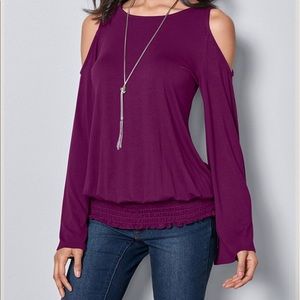 Venus cold shoulder top
